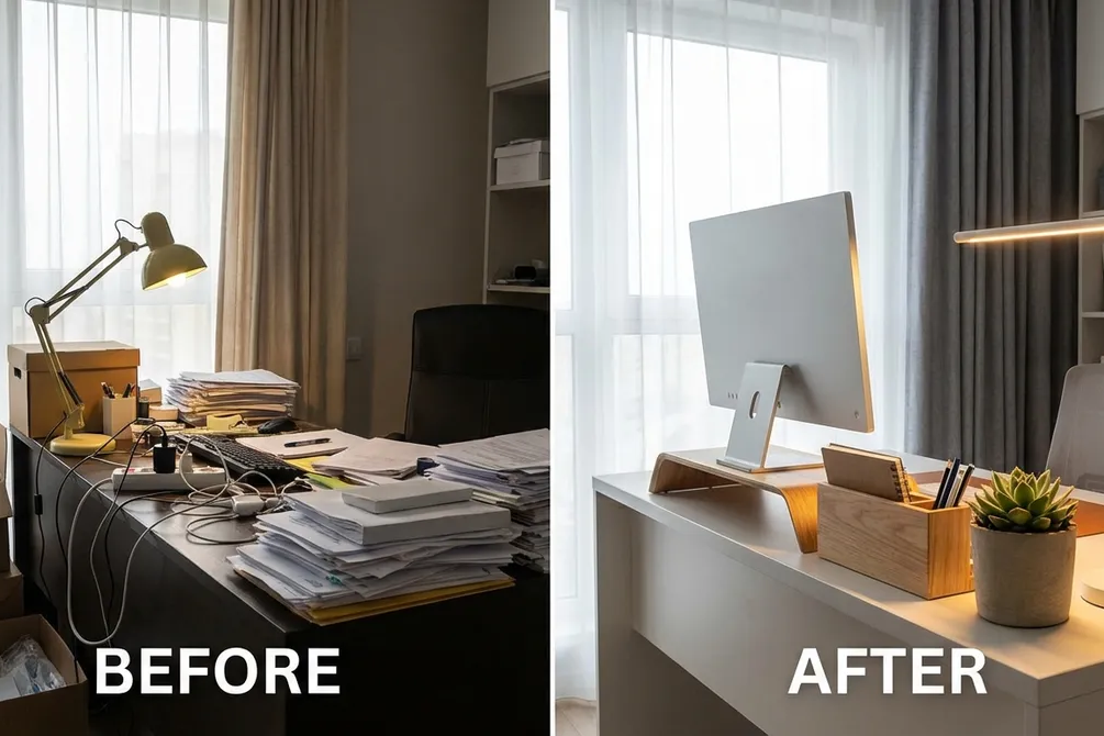 Comparison between two budget setups