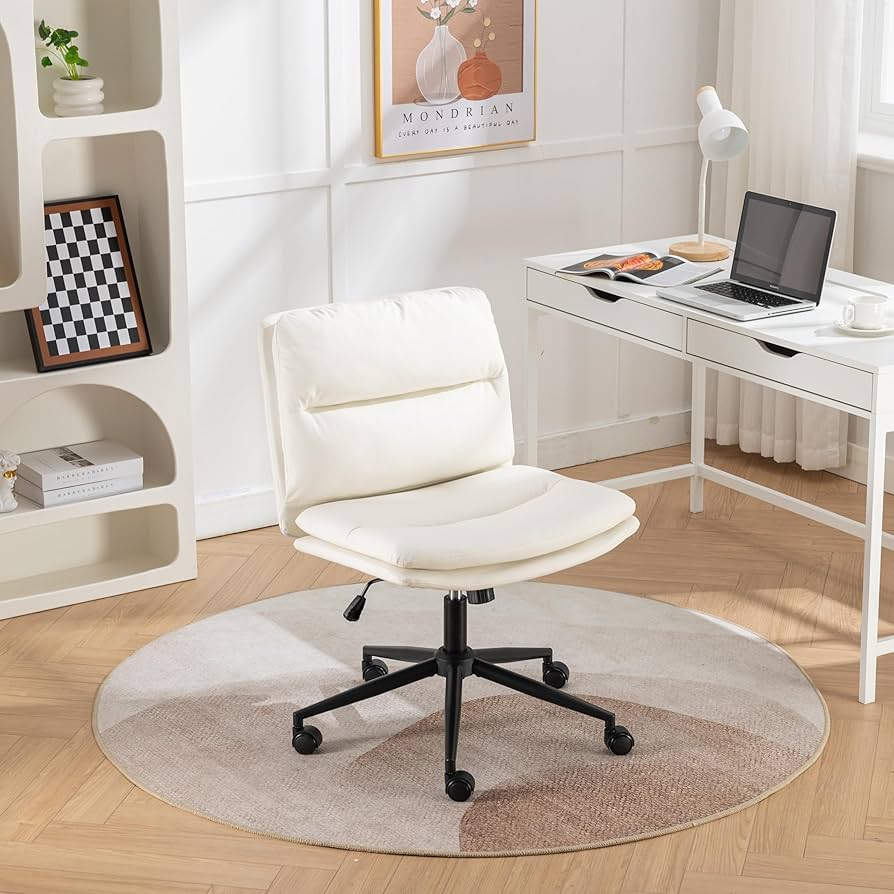 ergonomic chair workspace setup comfortable desk