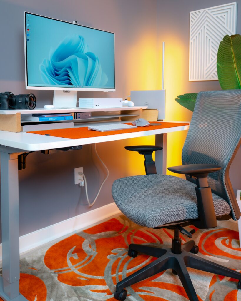 cable management no standing table